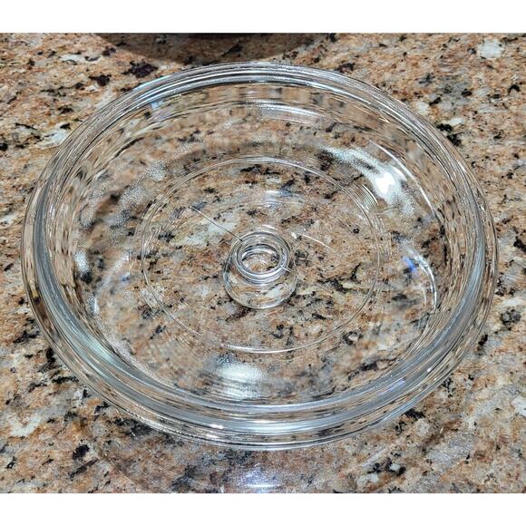 Corning Ware MW-83-B Microwave Browning Dish Skillet Pan W/Pyrex Lid Solid White - Picture 7 of 15